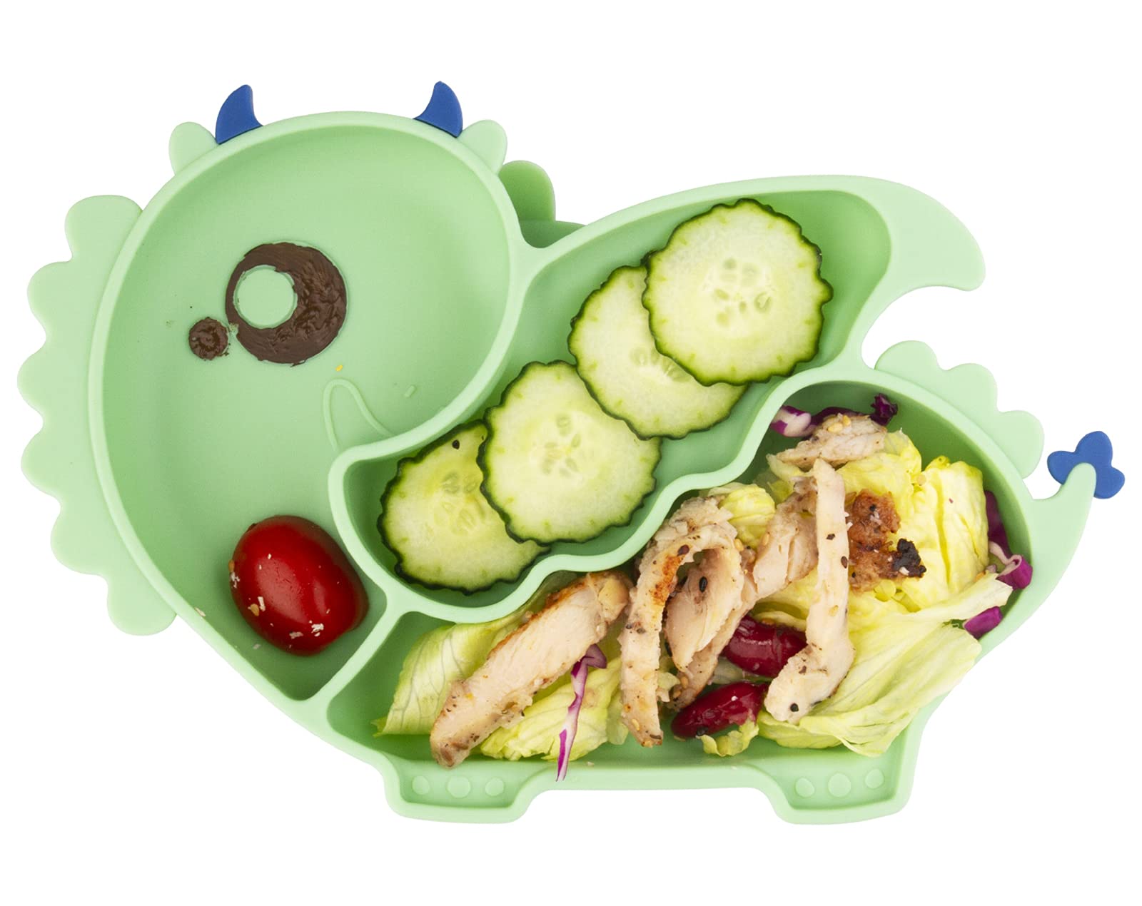 Non-Slip Silicone Suction Plate & Bowl Set for Babies & Toddlers - BPA-Free Dishwasher Safe Baby Feeding Set - Perfect for Highchairs, Travel & Mess-Free Mealtime