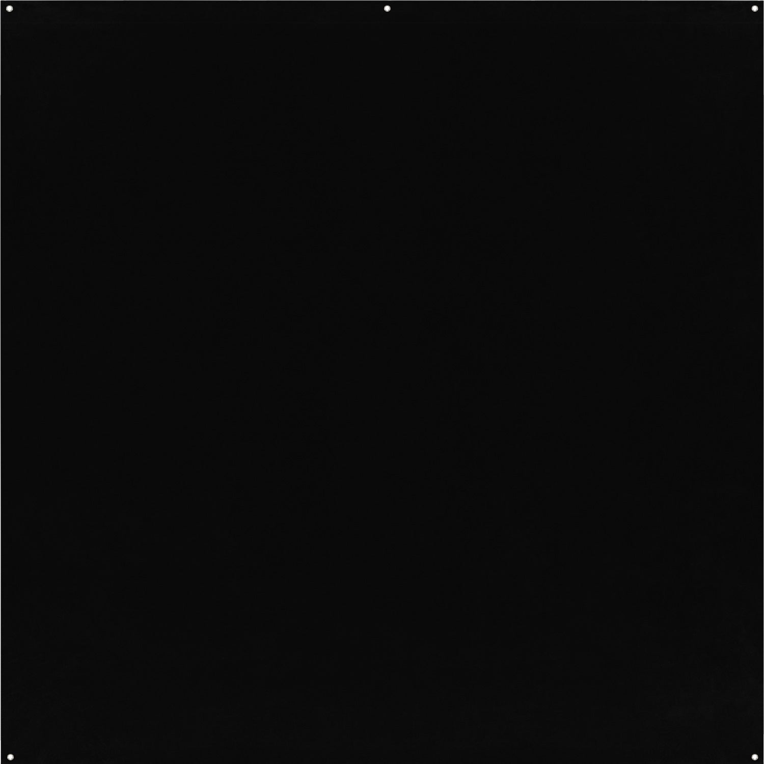 X Drop Pro Wrinkle Resistant Photography Backdrop - Rich Black (8' x 8') - Perfect for Studio Shoots, Product Photography & Video Backgrounds