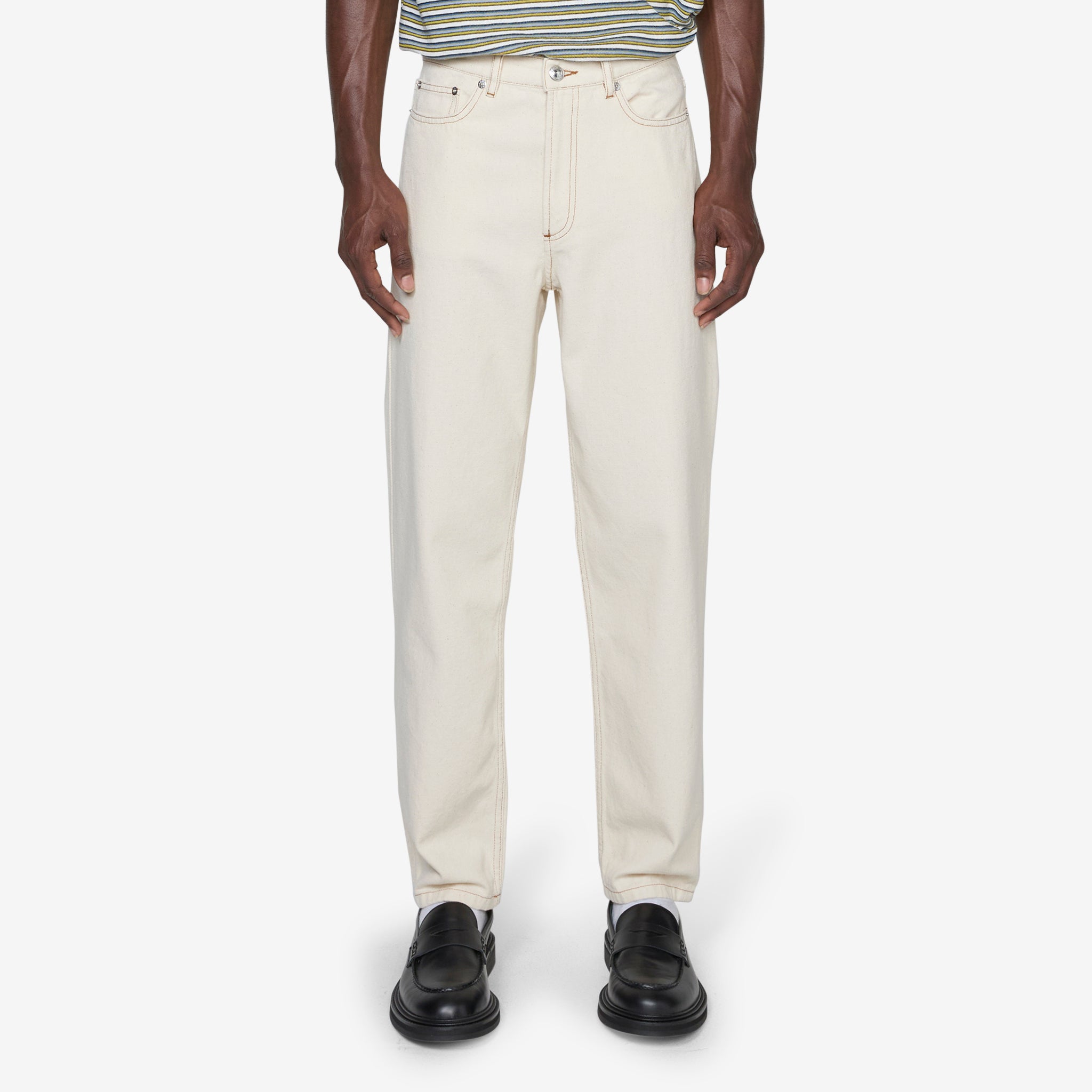 Martin Jean Ecru - Premium Women's Denim Jeans for Casual Wear & Everyday Comfort | Perfect for Office, Dating & Weekend Outings