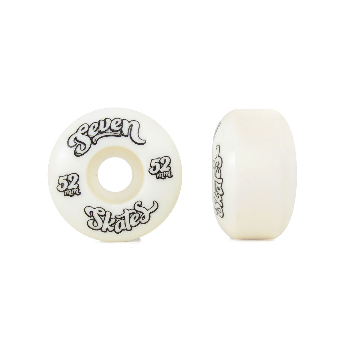 52mm White Skateboard Wheels (4-Pack) - High-Performance Wheels for Smooth Riding on Streets, Parks & Skateparks