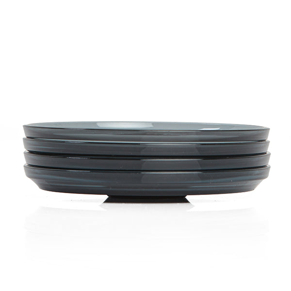 Huskee Renew Reusable Coffee Cup Saucers - Eco-Friendly & Durable for Hot & Cold Drinks - Perfect for Home, Office, or Cafe Use