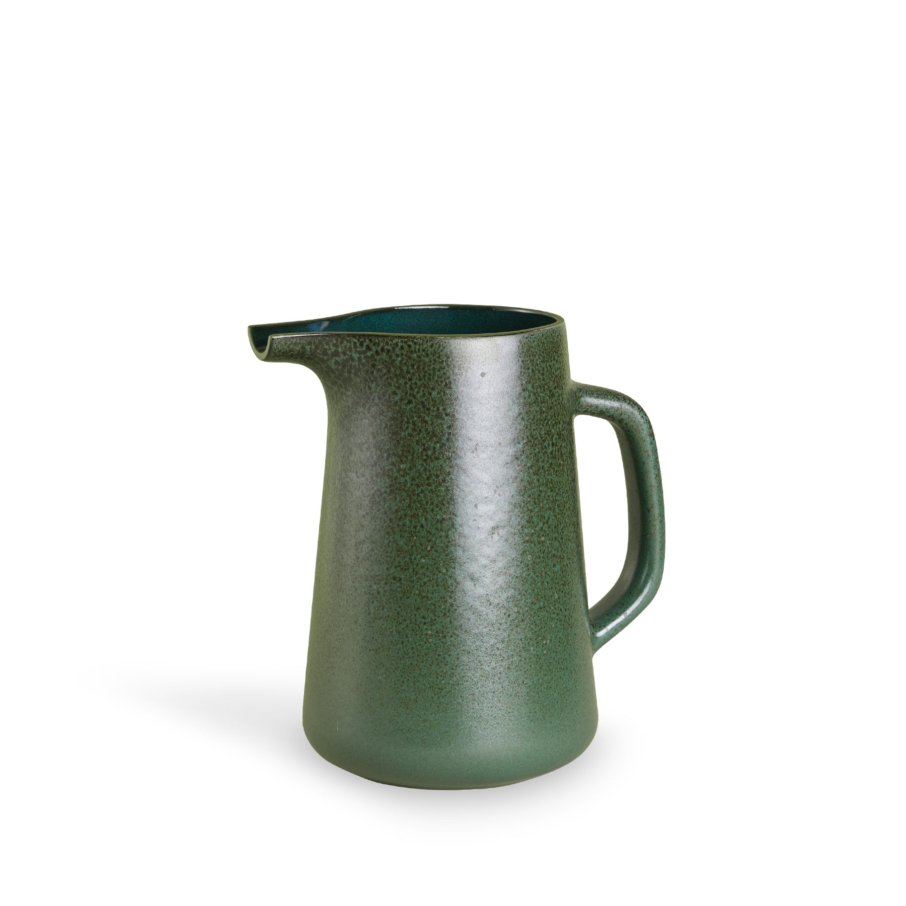KPFA & Hematite Large Pitcher - 64oz Glass Water Pitcher with Lid - Perfect for Iced Tea, Lemonade & Cold Brew - Great for Parties, Picnics & Home Use