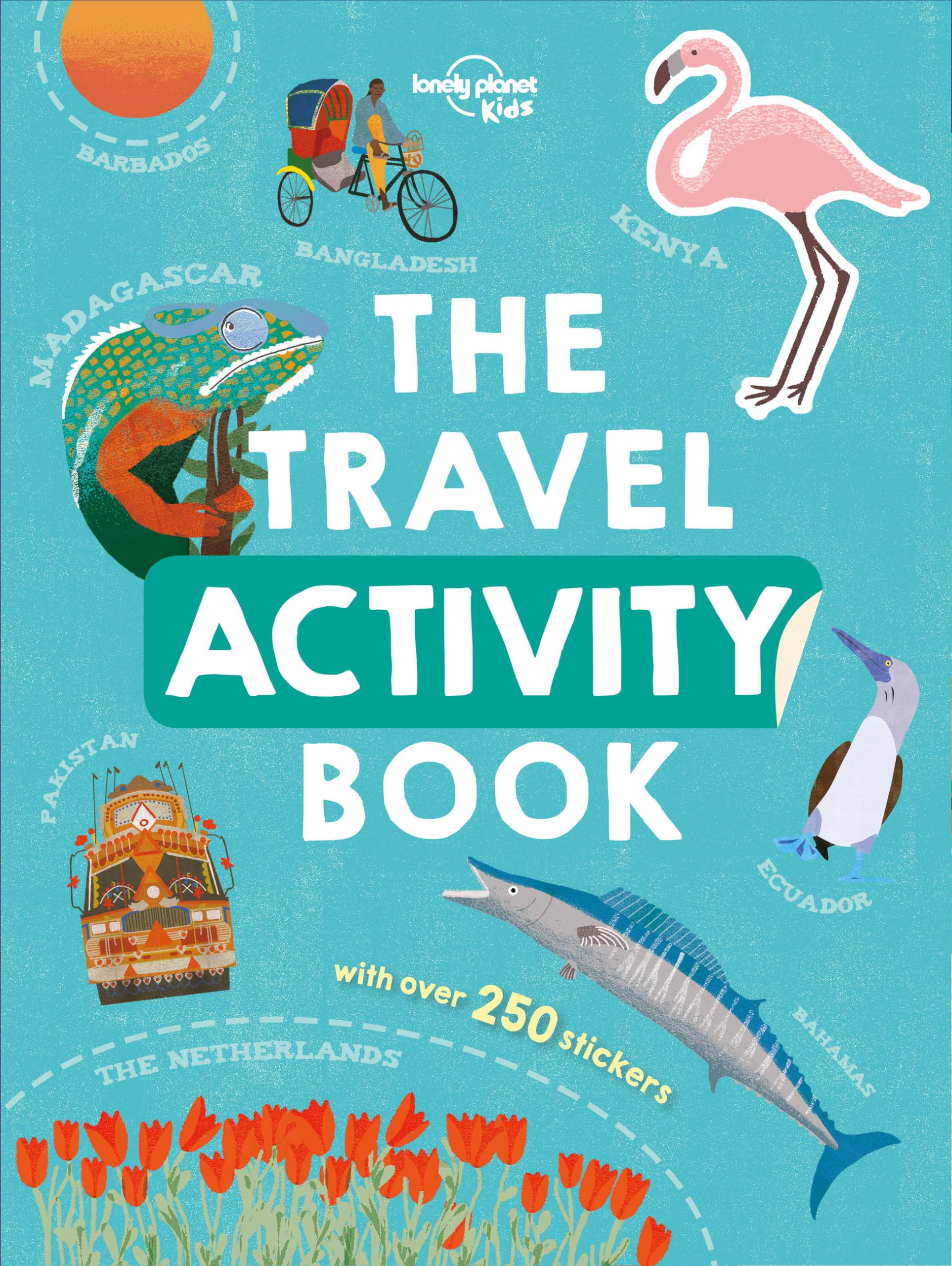 Lonely Planet Kids Travel Activity Book - Fun Educational Games & Puzzles for Children's Road Trips, Airplane Rides & Family Vacations