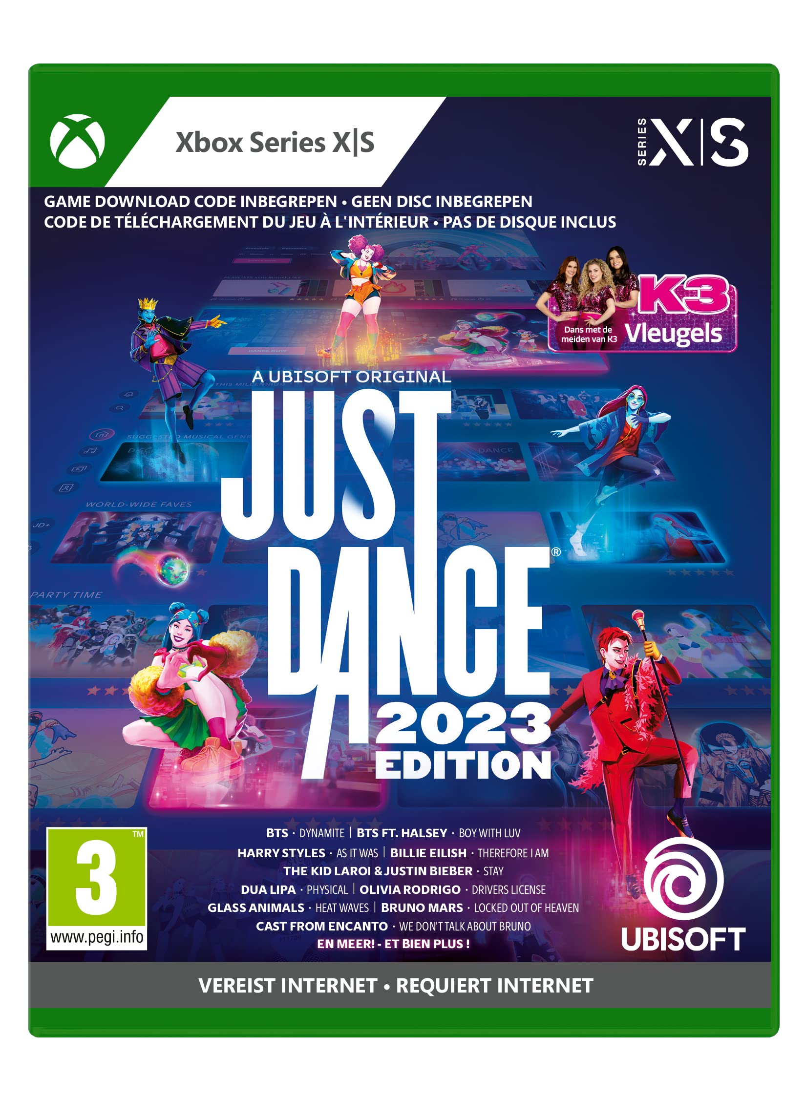 Just Dance 2023 - Nintendo Switch, PS5, Xbox Series X|S - Dance Video Game with 40+ New Songs - Fun Family Party Game for Kids & Adults - Perfect for Fitness, Parties & Game Nights