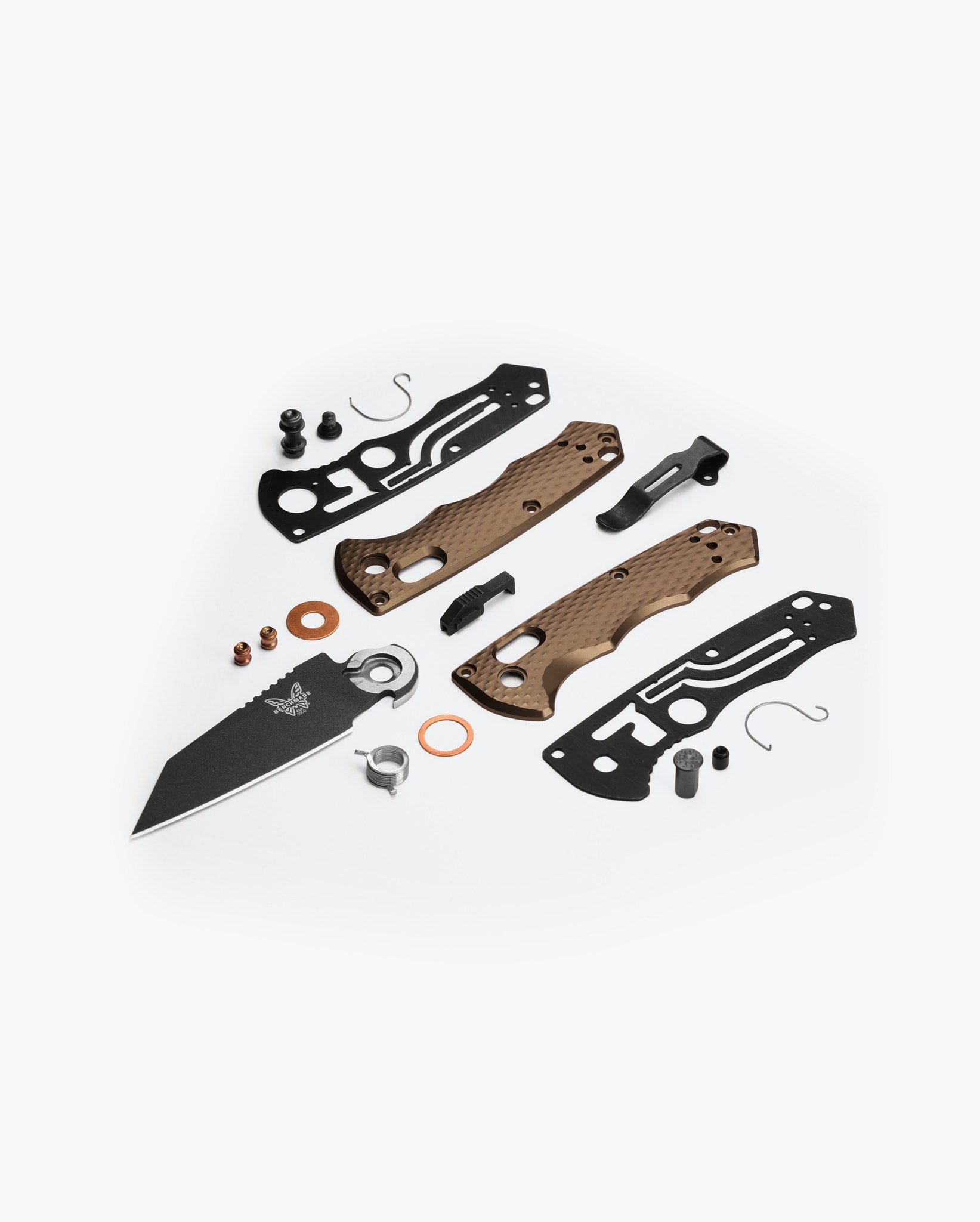 Auto Immunity™ Flat Dark Earth Aluminum Wharncliffe Knife - Tactical EDC, Outdoor Survival, and Everyday Carry Utility Blade