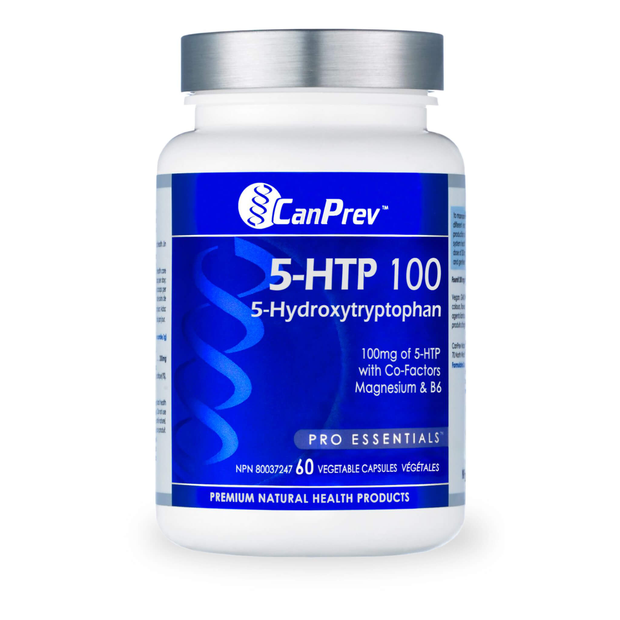 5-HTP 100mg with Vitamin B6 & Magnesium Supplement - Supports Mood, Sleep & Stress Relief - Natural Serotonin Booster for Relaxation & Well-Being - Perfect for Daily Stress Management & Better Sleep