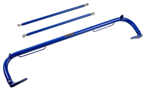 NRG Innovations HBR-003 Universal Harness Bar - Black - Racing & Street Car Safety Roll Cage Accessory for Enhanced Driver Protection | Perfect for Track Days, Drifting & Performance Driving