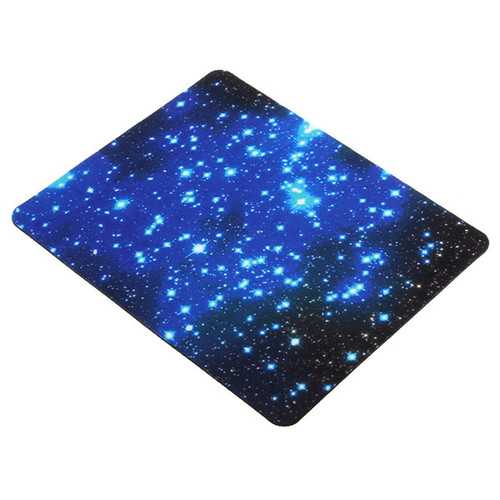 22x18cm Blue Starry Sky Mouse Pad - Non-Slip Gaming Mouse Mat for Computer & Laptop - Perfect for Office Work, Gaming & Home Use