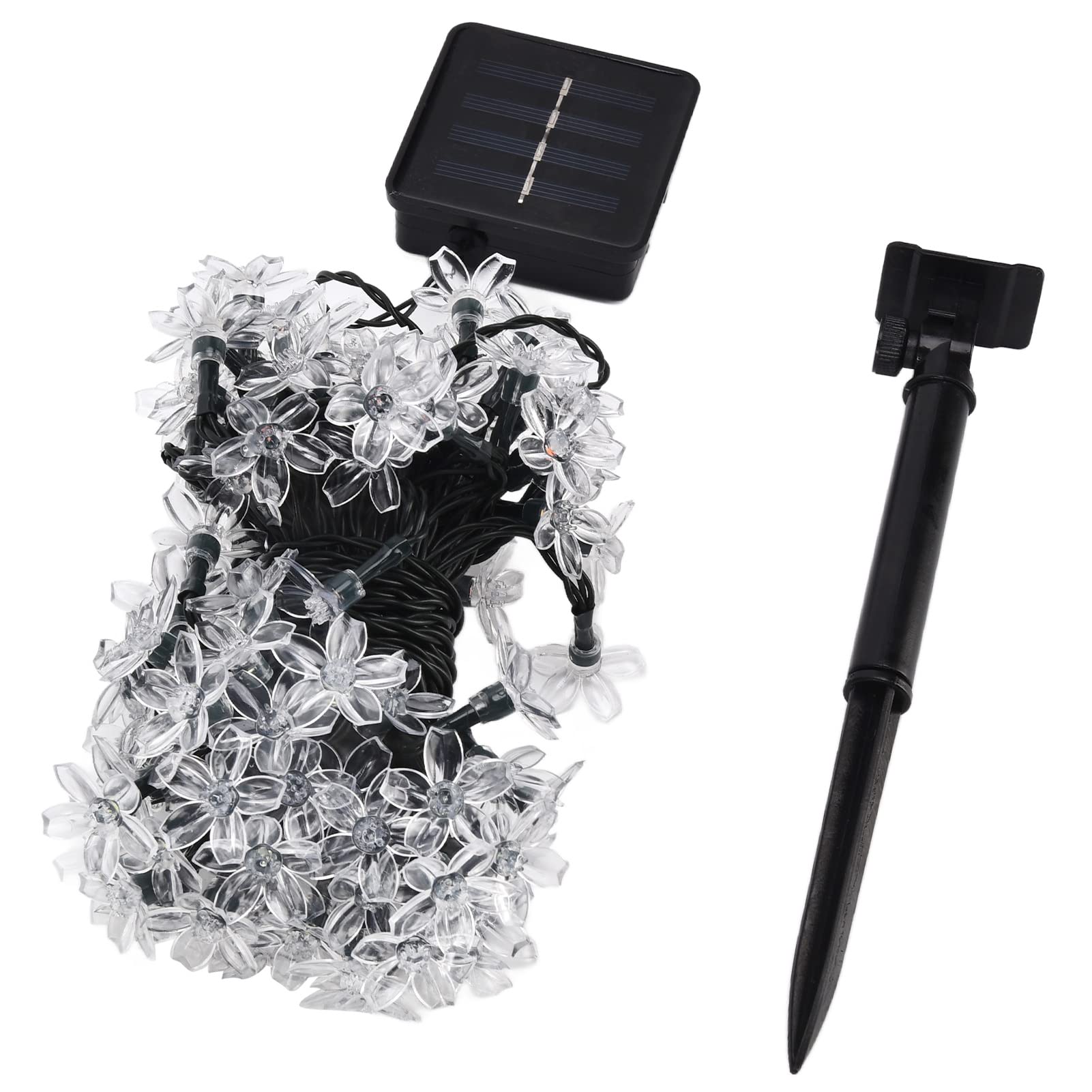 Solar String Lights 100LED - Waterproof Outdoor Fairy Lights for Garden, Patio, Yard - Energy Efficient Decorative Lighting for Parties, Weddings & Backyard Decor