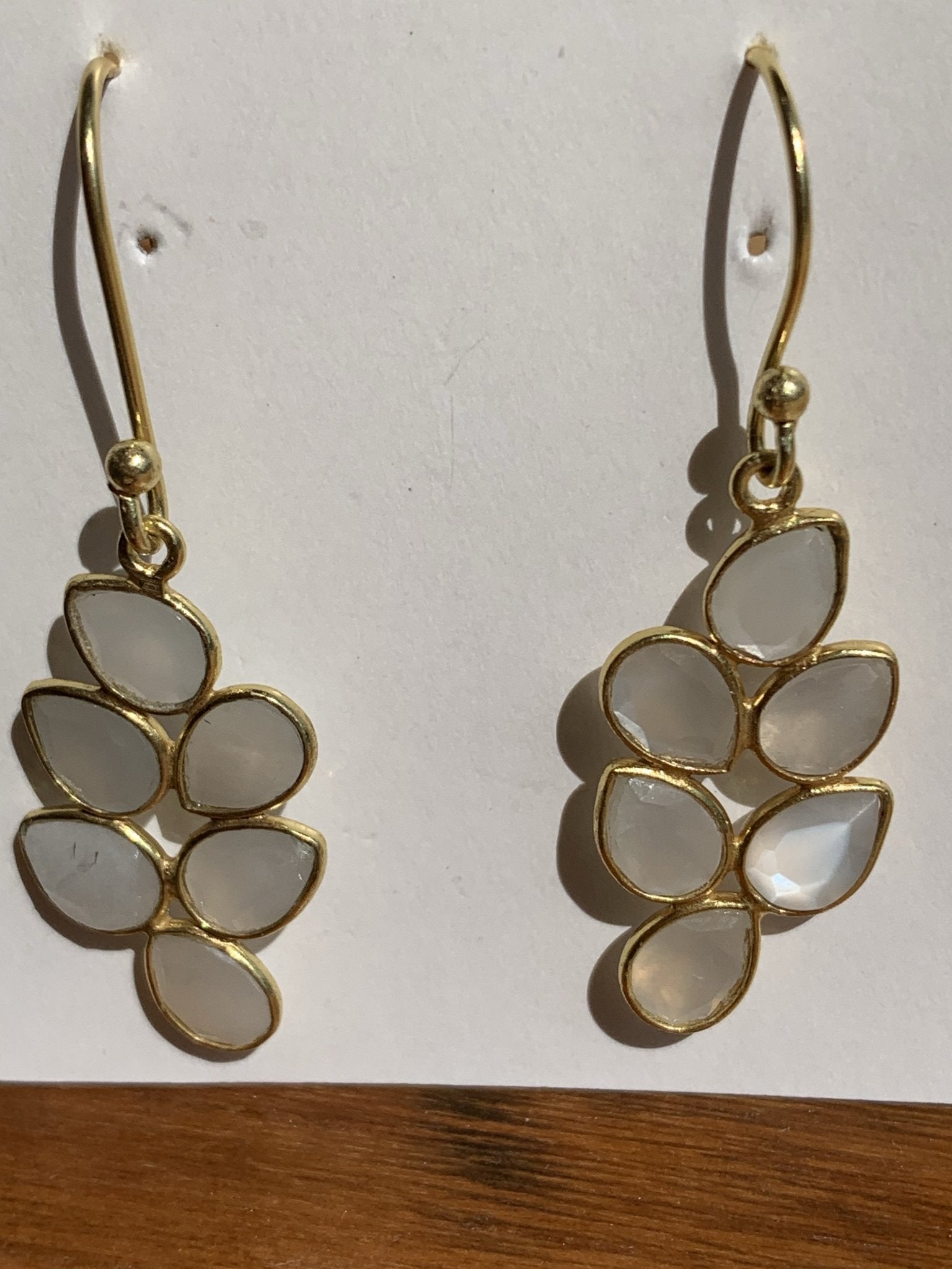 Moonstone Gemstone Designer Earrings – Elegant Handmade Jewelry for Women | Perfect for Weddings, Parties & Special Occasions