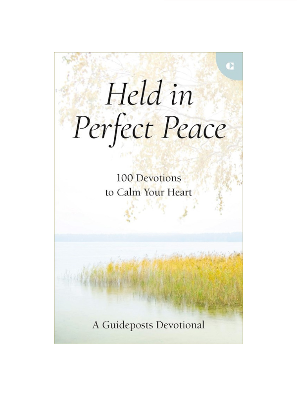Held in Perfect Peace Devotional - Daily Christian Devotional Book for Women, Men & Teens - Inspirational Bible Study & Prayer Journal for Stress Relief & Spiritual Growth - Perfect for Morning Meditation, Small Groups & Personal Bible Study Time