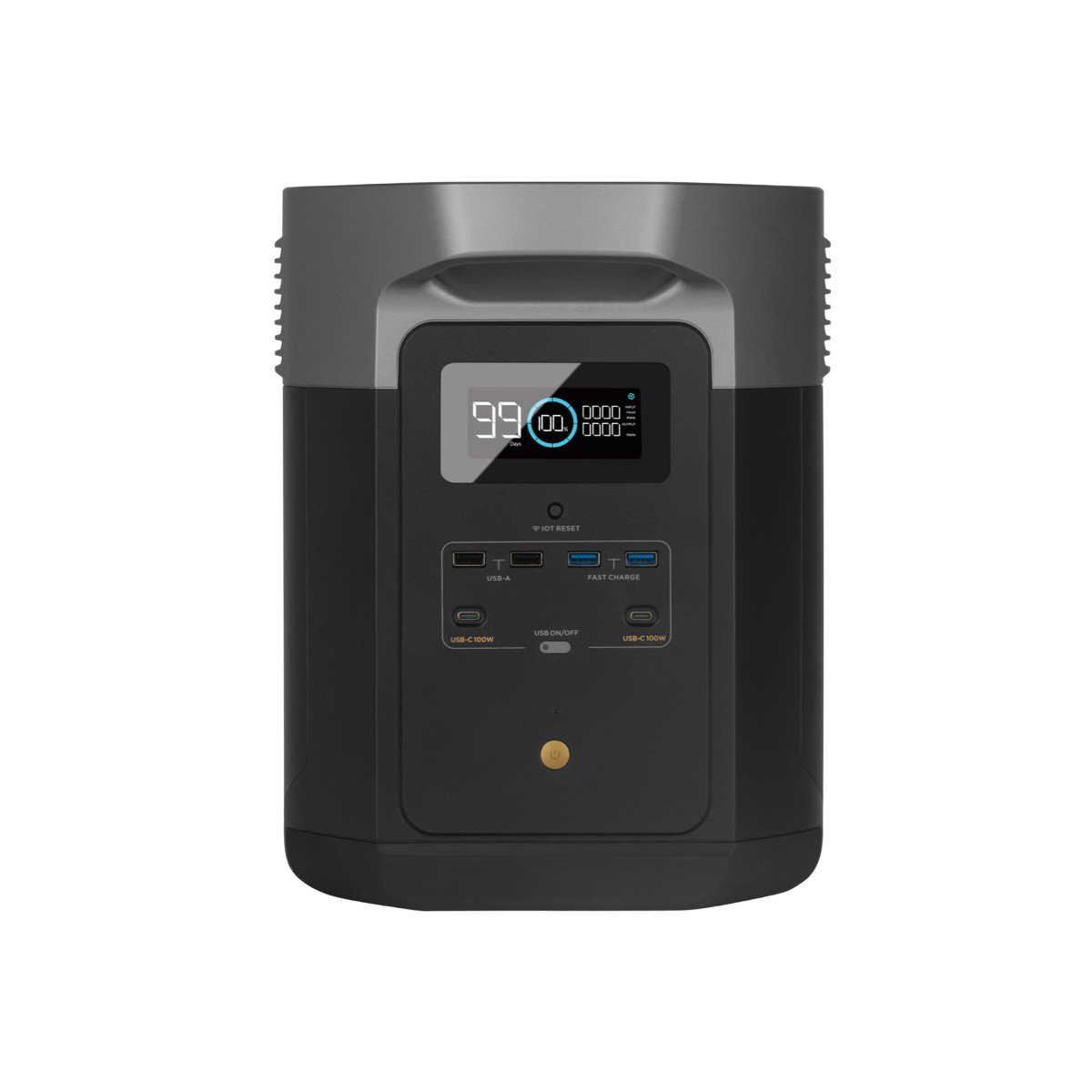 EcoFlow DELTA Max 2000 Portable Power Station - 2016Wh Solar Generator for Camping, RV, Home Backup & Outdoor Adventures