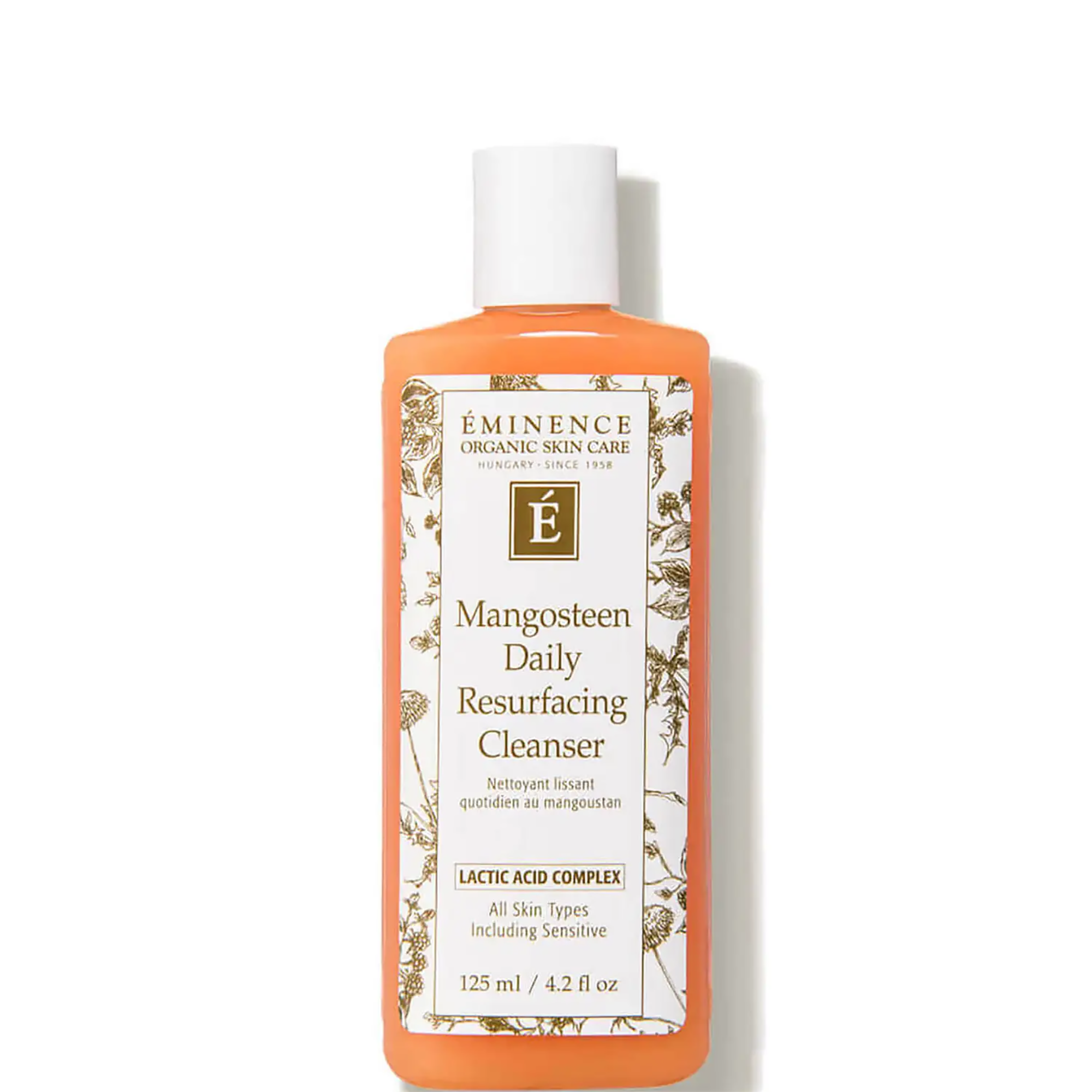 Eminence Organics Mangosteen Daily Resurfacing Cleanser - Gentle Exfoliating Face Wash for Glowing Skin | Perfect for Morning & Night Skincare Routine