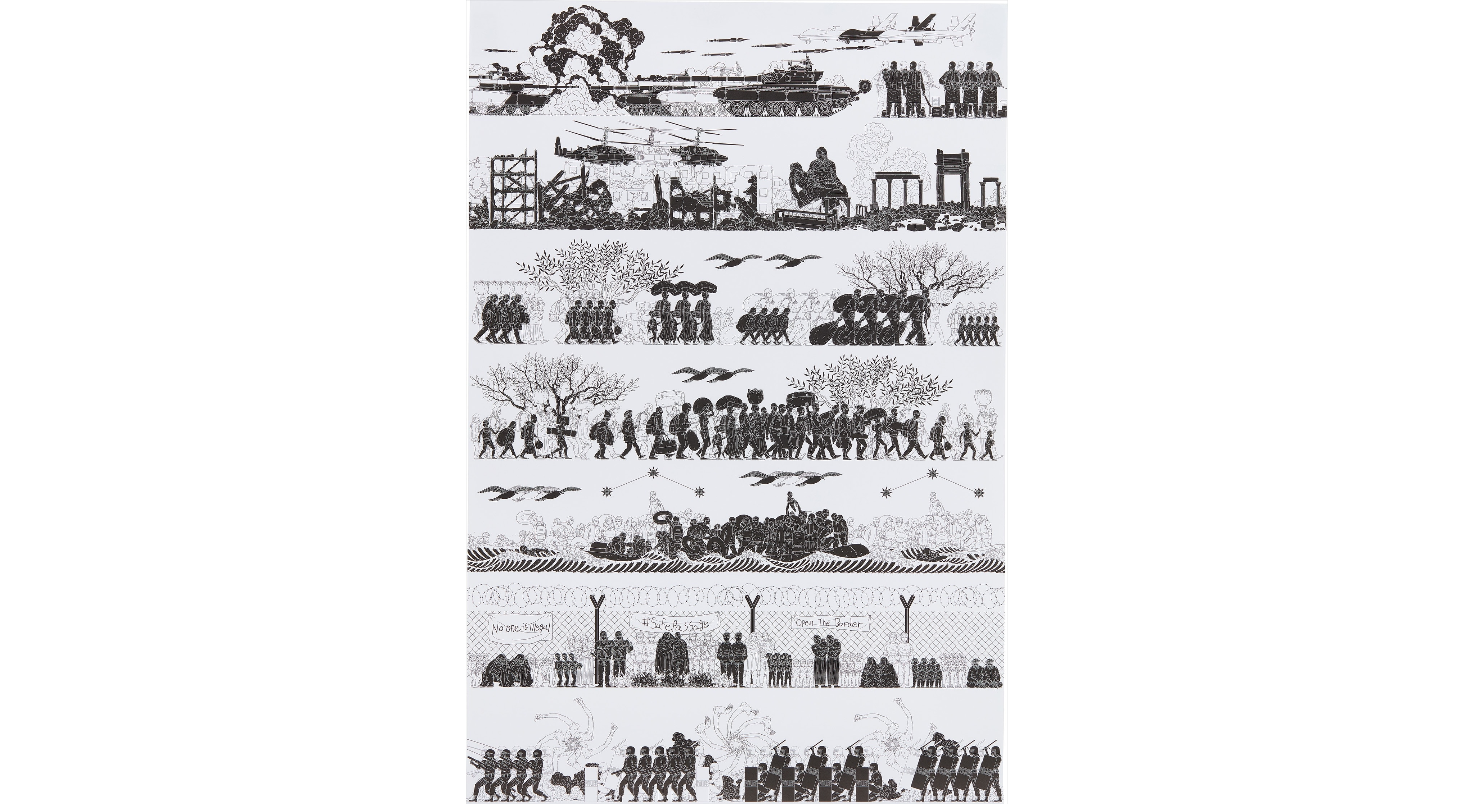 AI WEI WEI ODYSSEY Art Book - From Good Fences Make Good Neighbors - Contemporary Art Collection for Home Decor, Office Display & Art Enthusiasts