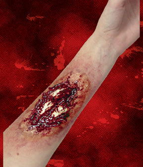 Woochie Professional Latex Double Fracture Special Effects Makeup - Realistic Injury FX for Halloween, Cosplay & Horror Films