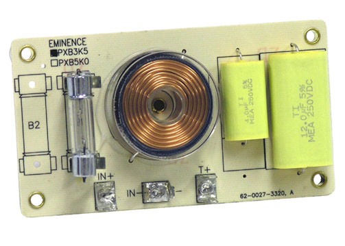 Eminence PXB:3K5 High Pass 400W Crossover - Professional Audio Filter for PA Systems & Live Sound Reinforcement