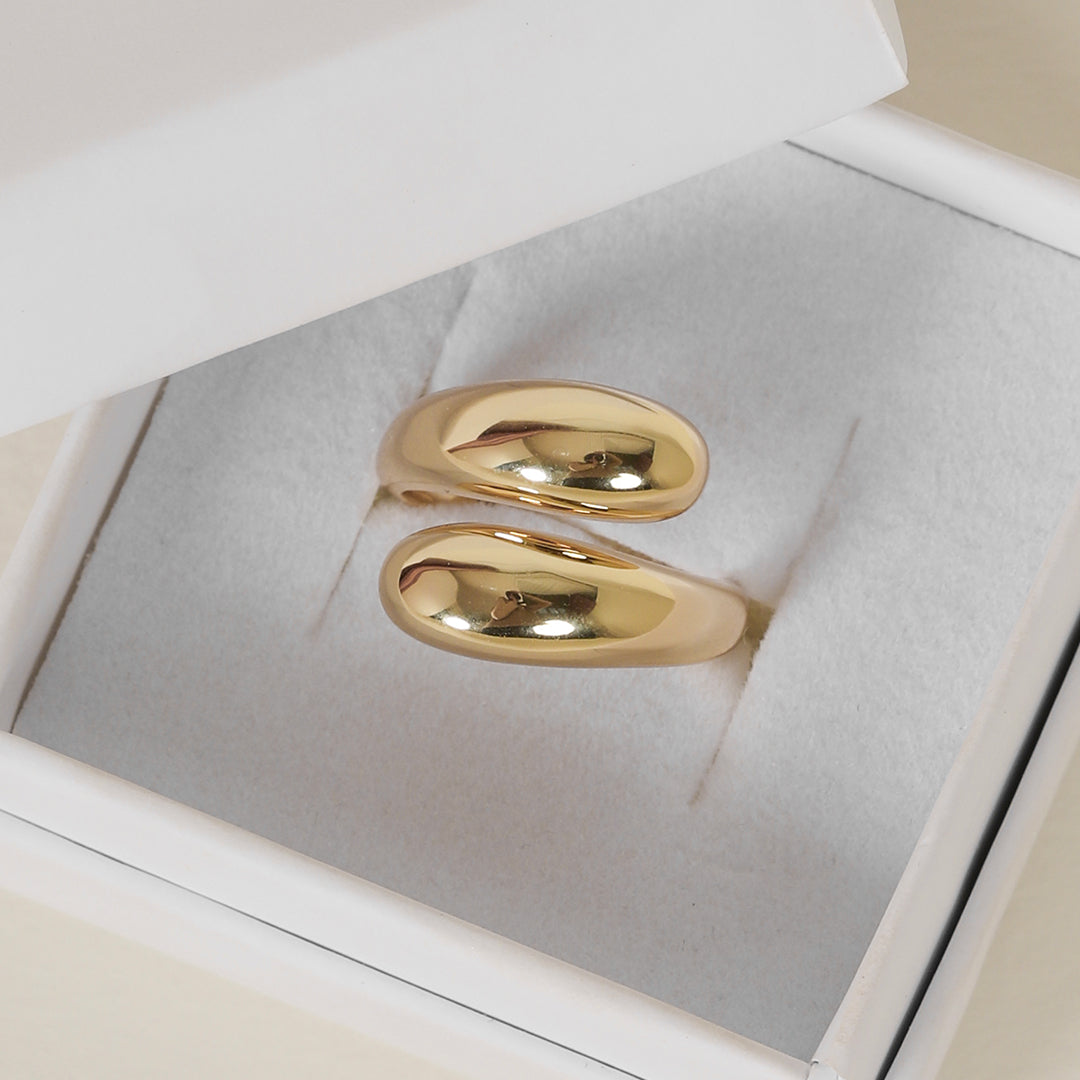 Parker Ring for Men & Women - Stainless Steel Minimalist Wedding Band - Perfect for Engagements, Anniversaries & Everyday Wear