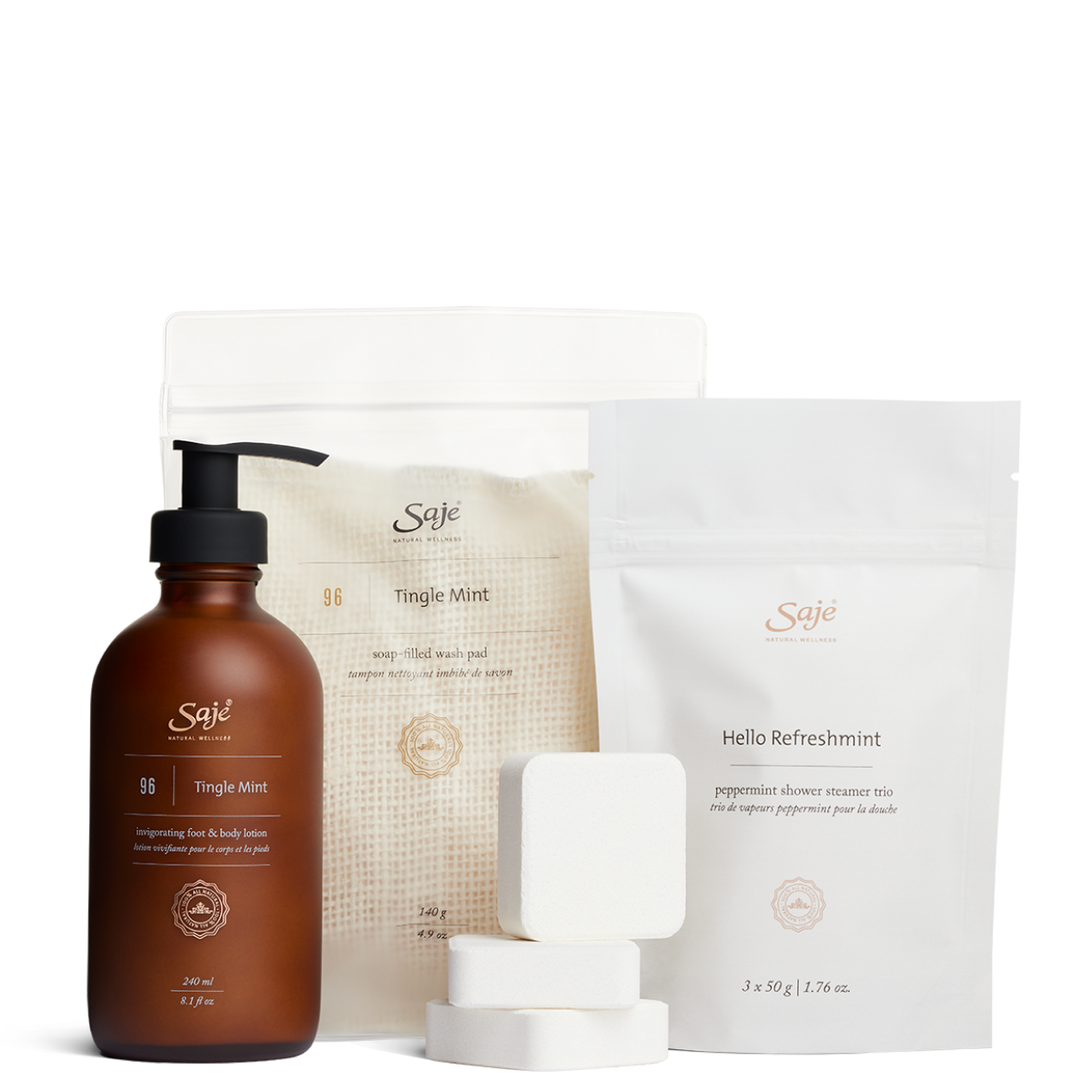 Peppermint Everything Shower Bundle - Refreshing Mint Condition Set for Spa-Like Relaxation at Home | Perfect for Self-Care & Gift Giving