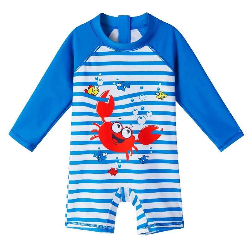 Cartoon Wetsuits for Kids 0-6 Years Old | Baby Swimwear for Boys & Girls | Perfect for Beach, Pool & Water Play