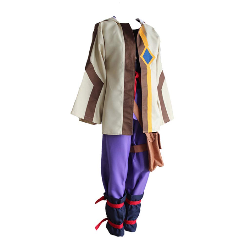 MTXC Men's Kabaneri of The Iron Fortress Ikoma Cosplay Costume - Anime Convention Outfit for Halloween & Cosplay Events