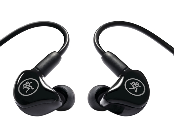 Mackie MP 120 Single Dynamic Driver Professional In-Ear Monitors - High-Fidelity Sound for Musicians, DJs & Audio Engineers - Perfect for Live Performances & Studio Recording