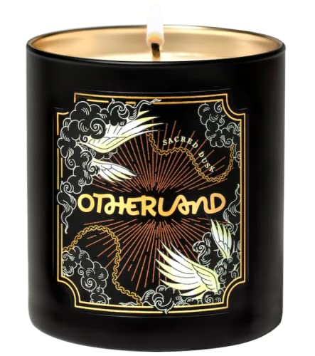 Otherland Sacred Dusk Scented Candle - White (BZP-2843) | Premium Soy Wax Candle for Home, Spa & Meditation | Relaxing Aromatherapy Gift for Women & Men