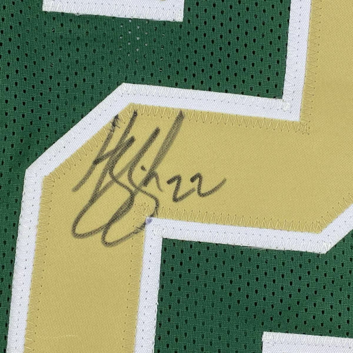 Harrison Smith Autographed Notre Dame Fighting Irish Green Football Jersey - Authentic Signed Memorabilia for Fans & Collectors - Perfect for Game Day, Sports Decor & Gift Giving