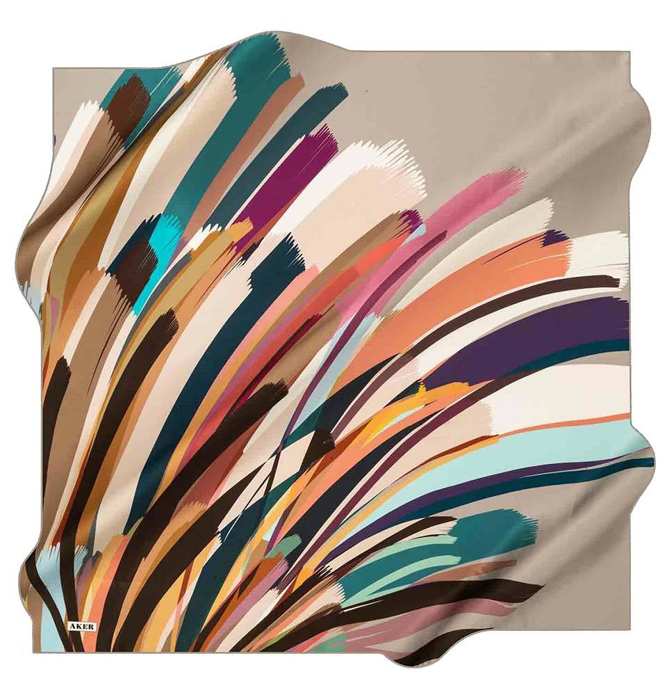 Premium Aker Turkish Silk Hijab Scarf - Lightweight & Breathable for Spring/Summer 2020 (Style #8082) | Perfect for Daily Wear, Prayer, and Special Occasions