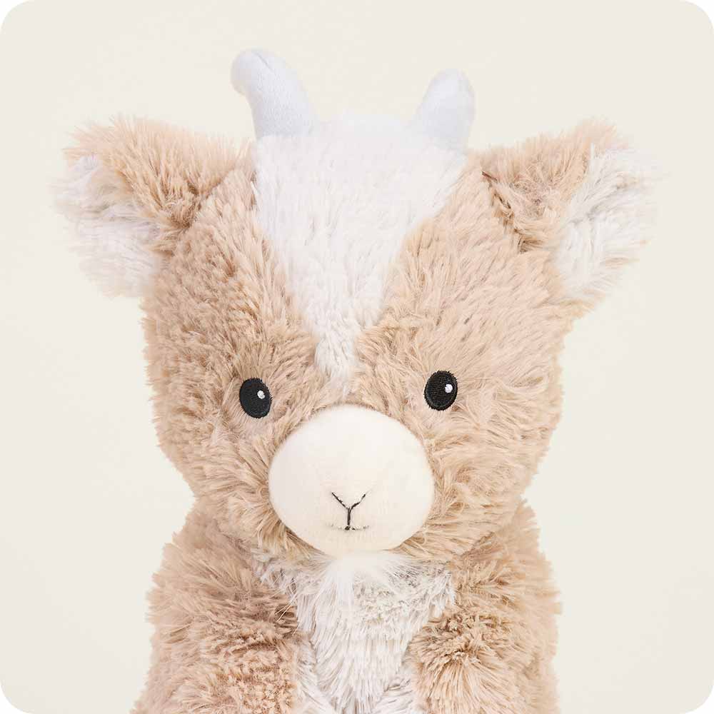 Goat Warmies - Soft Plush Stuffed Animal with Microwavable Heat Pack for Kids & Adults | Perfect for Stress Relief, Anxiety Comfort & Cold Weather Warmth