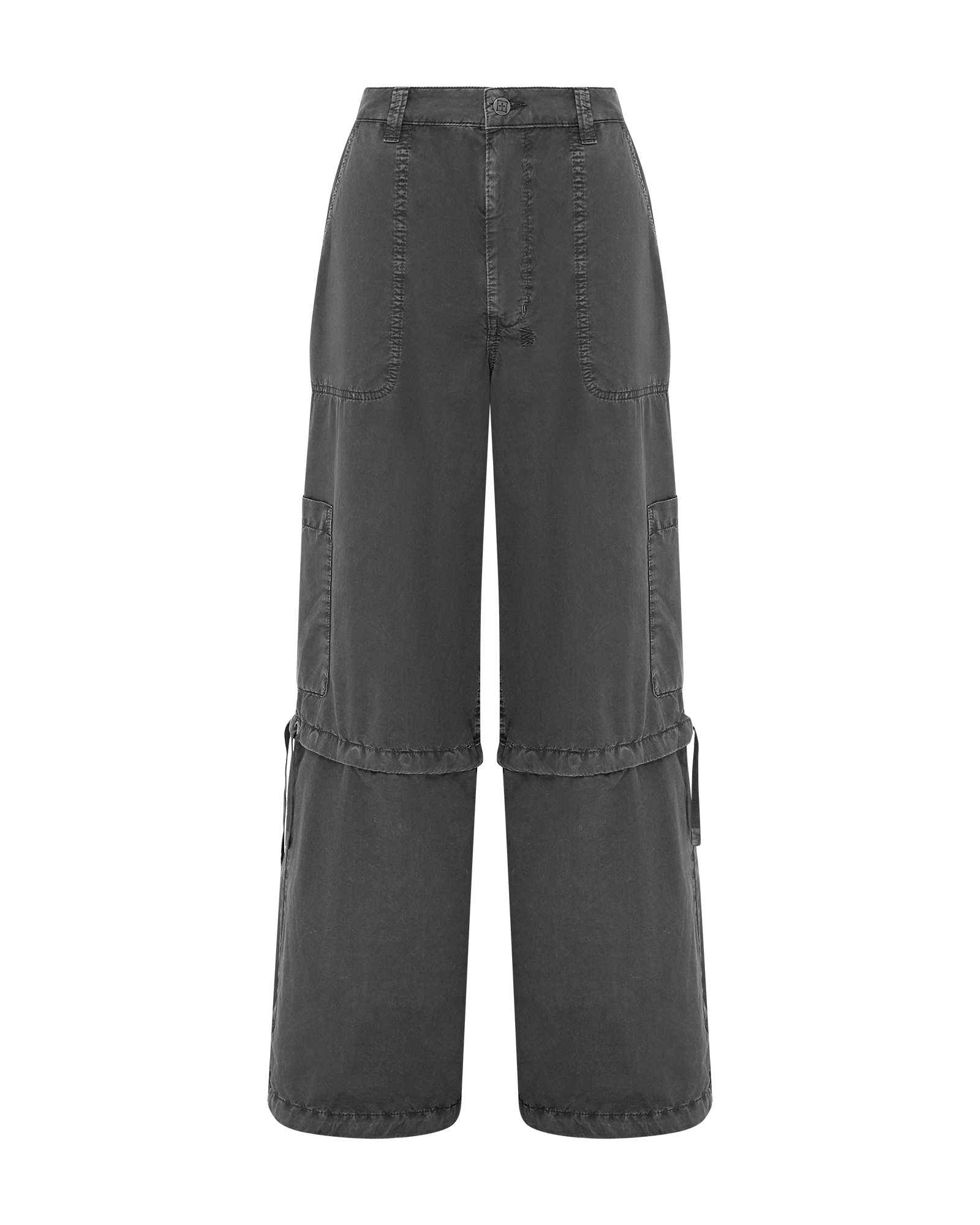 Stylish Baggy Cargo Pants in Charcoal - Comfortable & Trendy Streetwear for Men | Perfect for Casual Outfits, Travel & Urban Fashion
