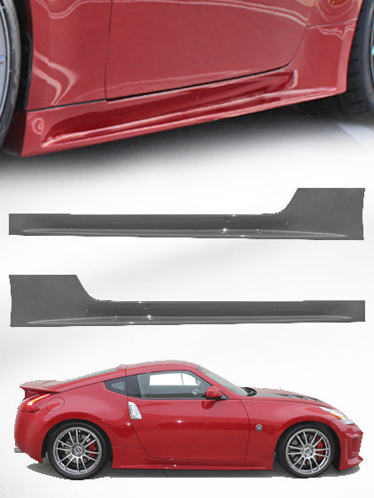 2009-2020 Nissan 370Z (Z34) Side Skirt Set - KB11125 - High Performance Car Body Kit for Street Racing & Custom Styling