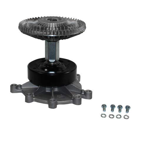 JP Auto Engine Water Pump with Fan Clutch Kit - Compatible with Dodge Ram 1500 (2002-2006) - High-Performance Cooling System Replacement - Perfect for Off-Roading, Towing & Daily Driving