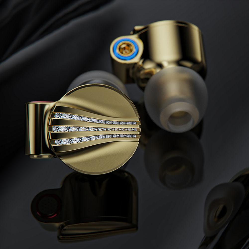 FiiO FDX 14th Anniversary Limited Edition Pure Beryllium Diaphragm 1DD In-Ear Headphones - Premium Audiophile Earbuds for Music Lovers & Studio Monitoring