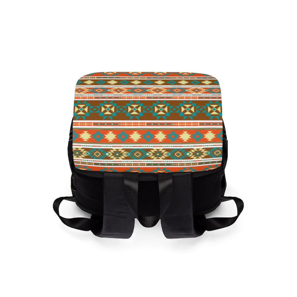 Stylish Aztec Print Southwest Unisex Casual Backpack - Lightweight Durable Daypack for School, Travel & Outdoor Adventures