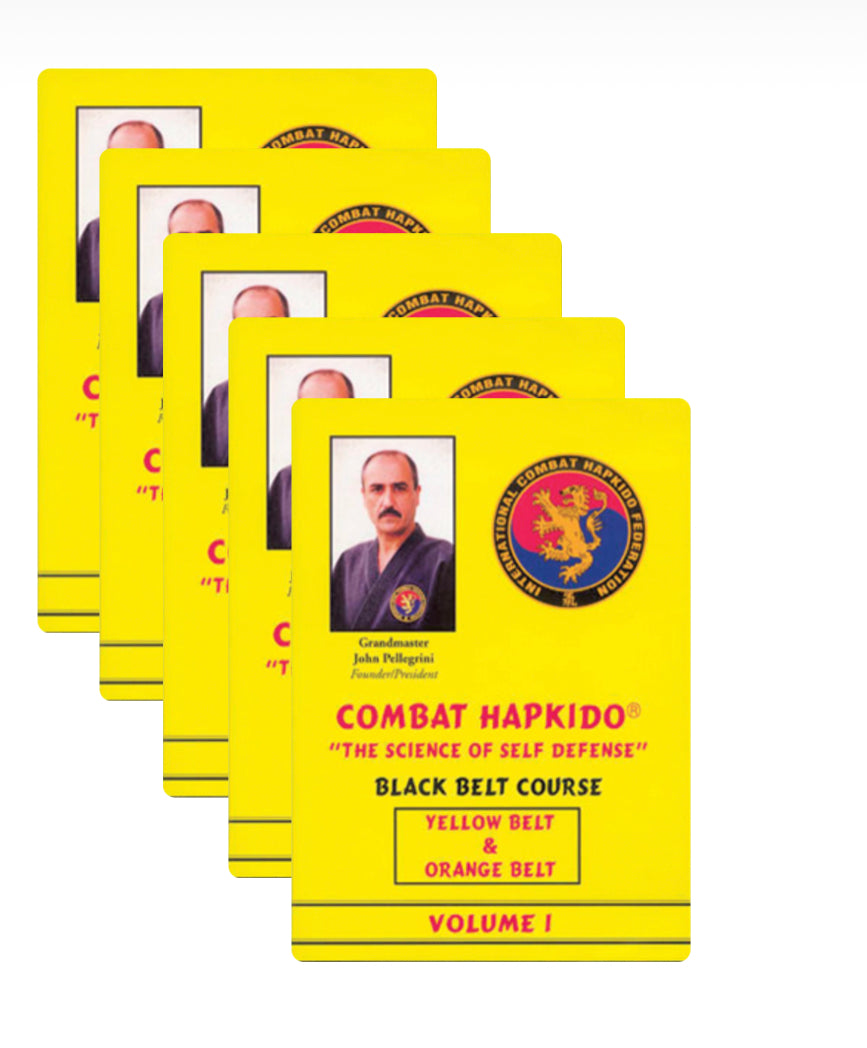 Combat Hapkido Self-Defense Training 5-DVD Set by John Pellegrini - Learn Martial Arts Techniques for Home Defense & Personal Safety