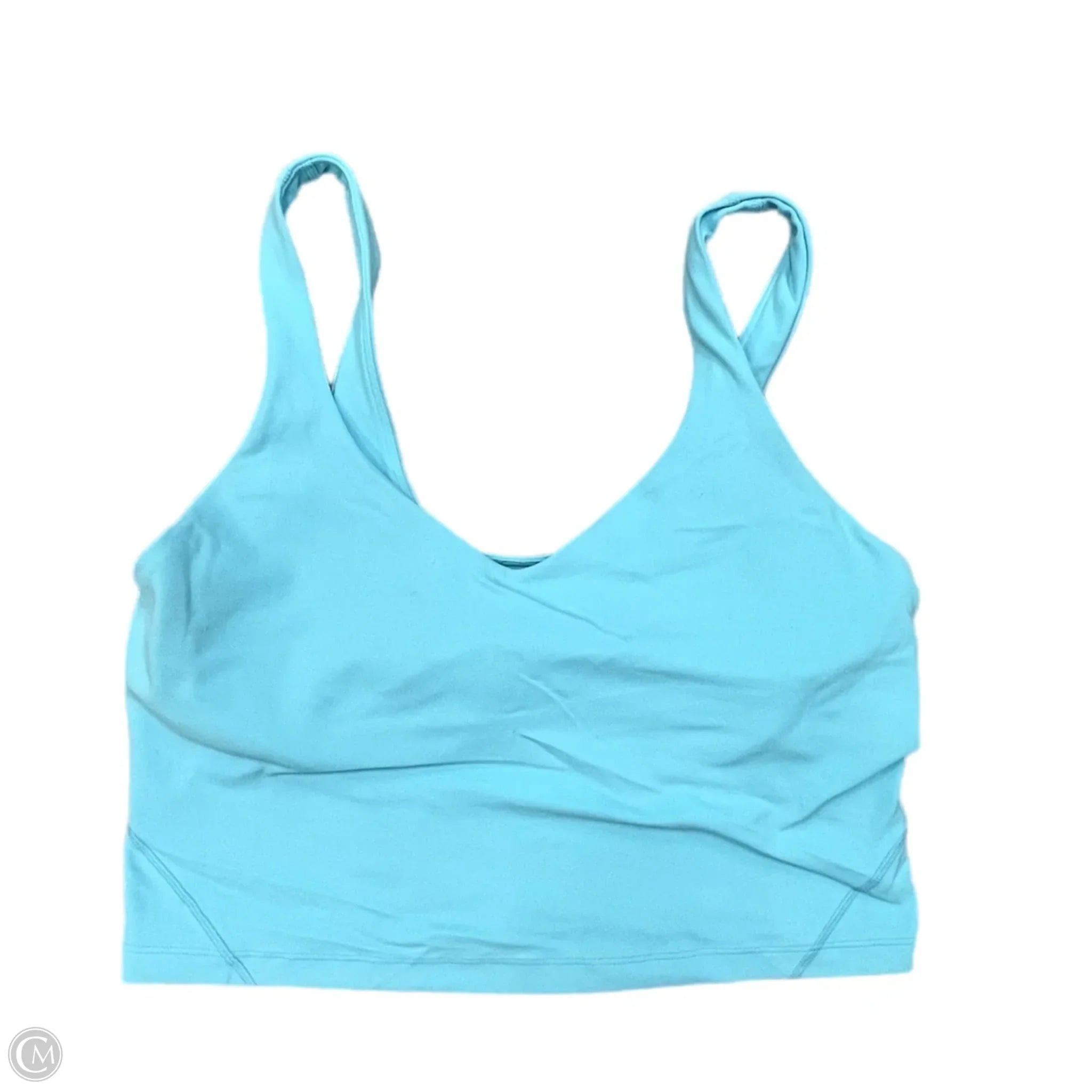 Lululemon Women's Medium Blue Athletic Sports Bra - Perfect for Yoga, Running & Gym Workouts