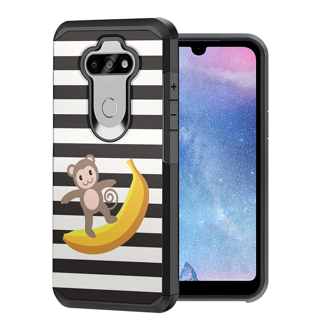 Slim Dual Layer LG K31 Phone Case - Heavy Duty Protection for Men & Women | Tracfone/Straight Talk Compatible | Perfect for Everyday Use