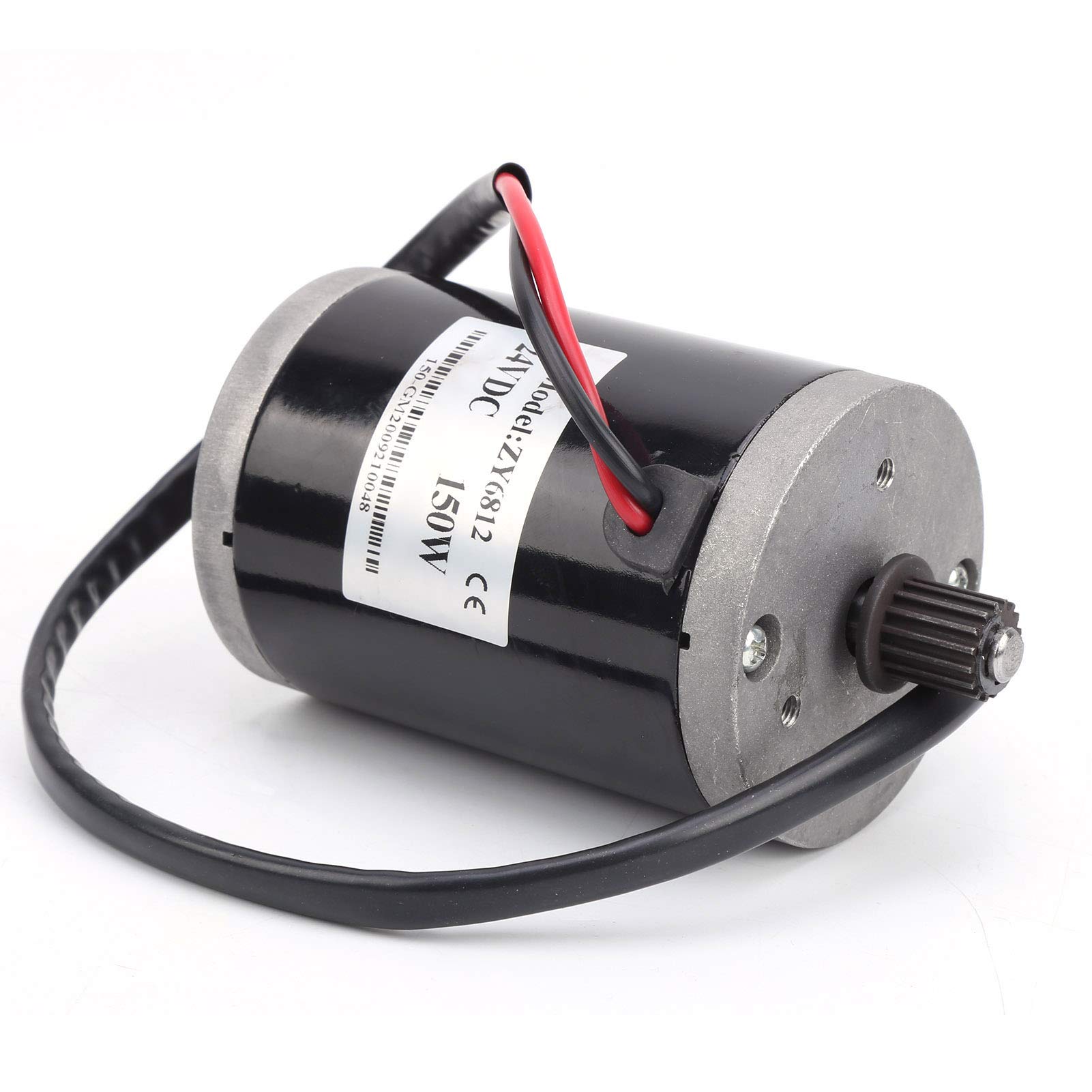 VGEBY 24V 350W Brush Motor for Electric Scooter & Bicycle - Replacement DC Motor with Chain Sprocket - Perfect for DIY E-Bike Conversion & Mobility Scooter Upgrades