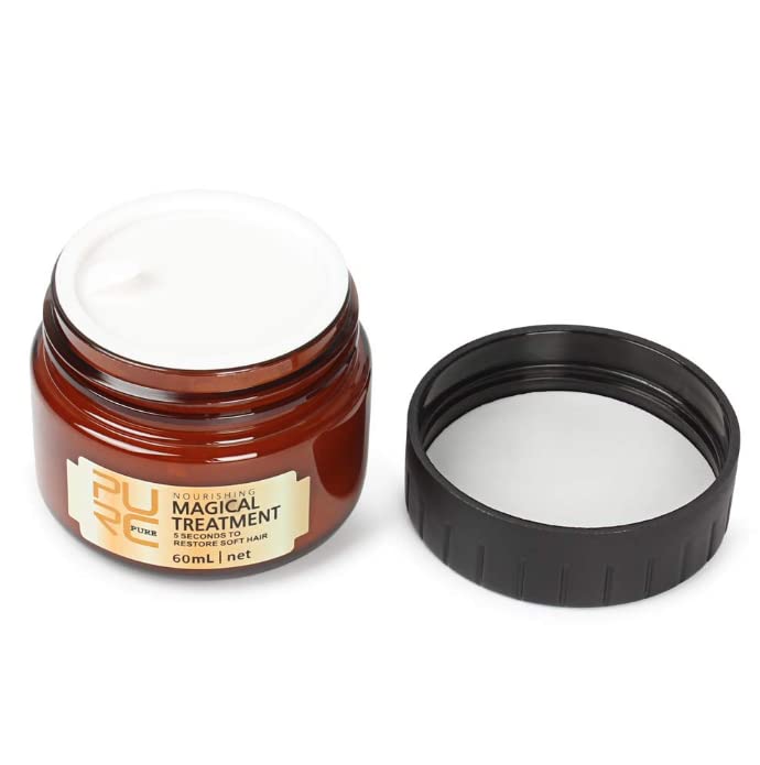 GUDAPATI PURC Professional Hair Conditioner & Treatment Mask - 5 Seconds Repair for Damaged Hair (60ML) - Deep Nourishing & Hydrating for Dry, Frizzy Hair - Perfect for Salon & Home Use