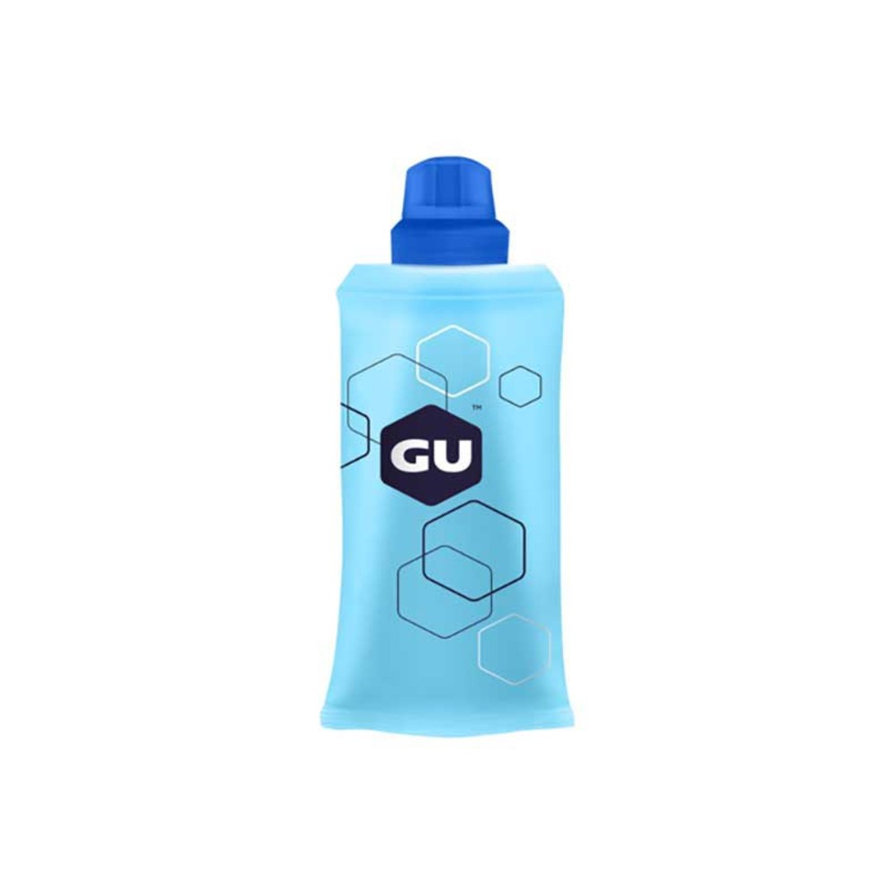 GU Soft Flask - Leak-Proof Collapsible Water Bottle for Hiking, Running & Travel | BPA-Free & Portable Hydration