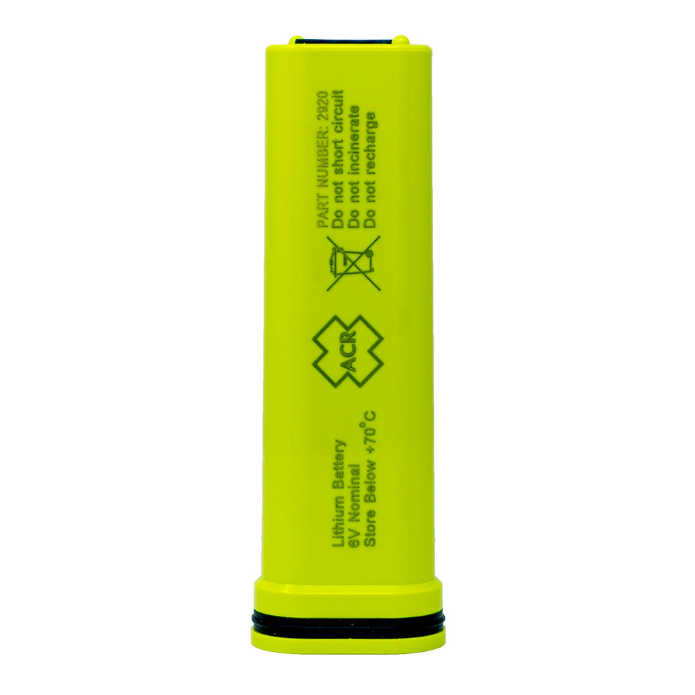 ACR 2920 Lithium Battery Replacement for Pathfinder Pro SART Rescue Transponder - Long-Lasting Power for Marine Safety & Emergency Situations