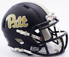 Pittsburgh Panthers Matte Navy Riddell Speed Mini Helmet - Authentic Collectible Football Memorabilia for Fans, Display, and Gifts