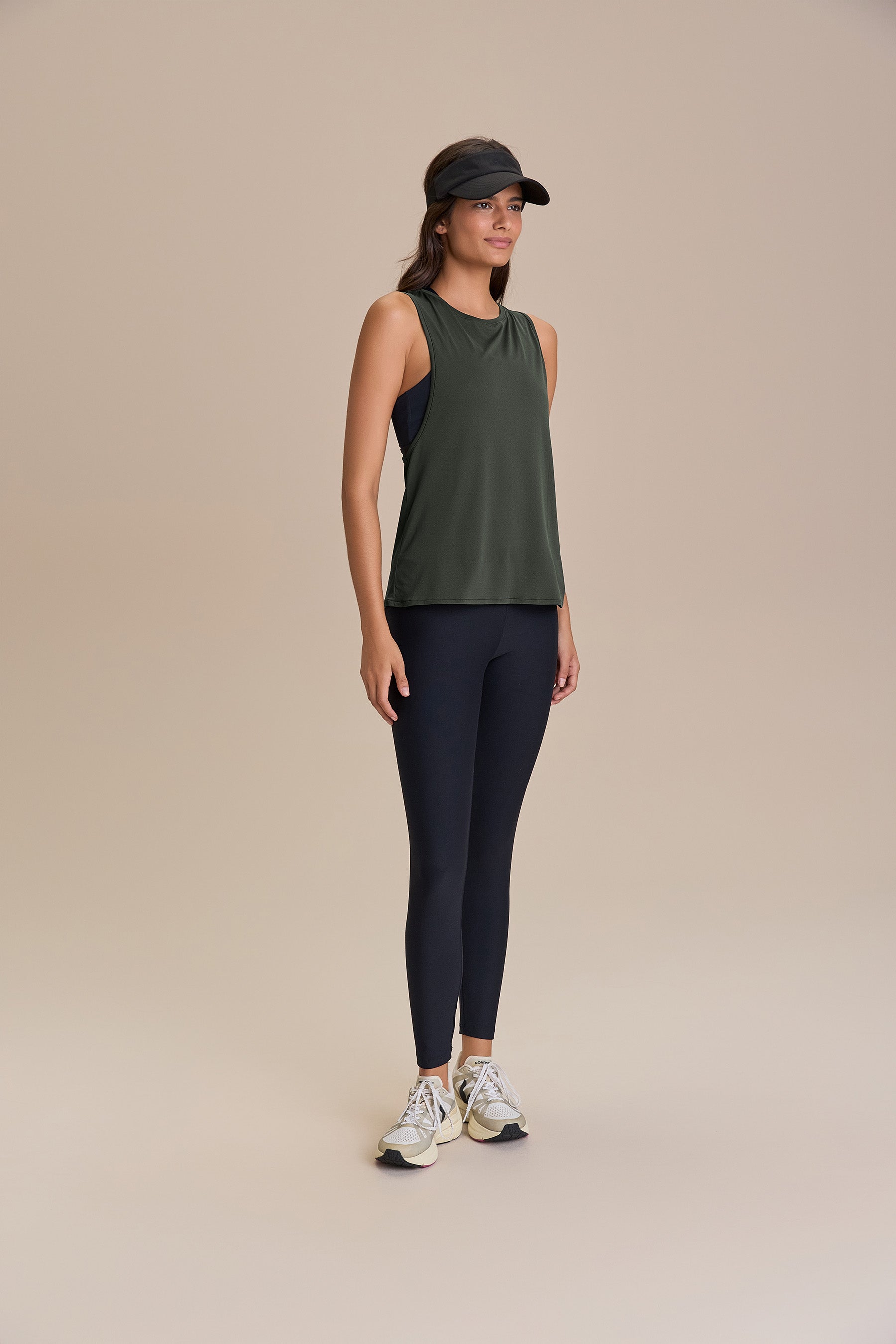 Comfortable Racerback Tie Tank Top for Women - Soft Stretchy Workout Shirt - Perfect for Yoga, Running & Gym