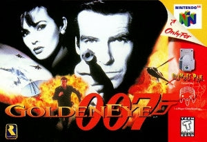 007 Goldeneye Nintendo 64 Game with Original Manual - Classic First-Person Shooter for Retro Gaming & Collectors - Perfect for Multiplayer Parties & Nostalgic Game Nights