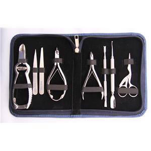 BODY TOOLZ Professional 8-Piece SPA & Manicure Kit - Premium Nail Care Tools for Home & Salon Use - Perfect for Pedicures, Manicures, and At-Home Spa Treatments
