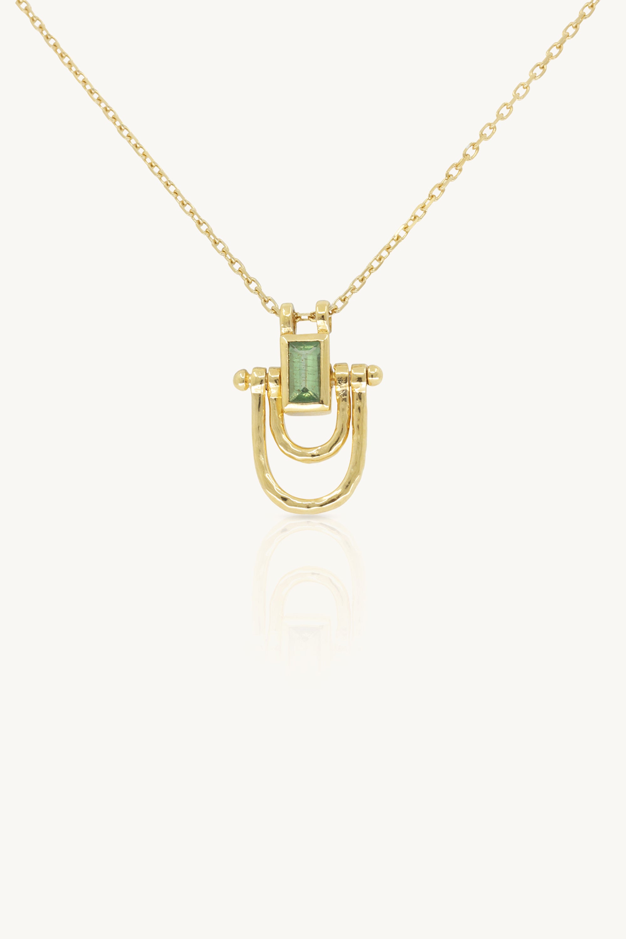 Allegra Apatite Gold Necklace for Women - Elegant Blue Gemstone Jewelry Gift for Birthday, Anniversary & Special Occasions