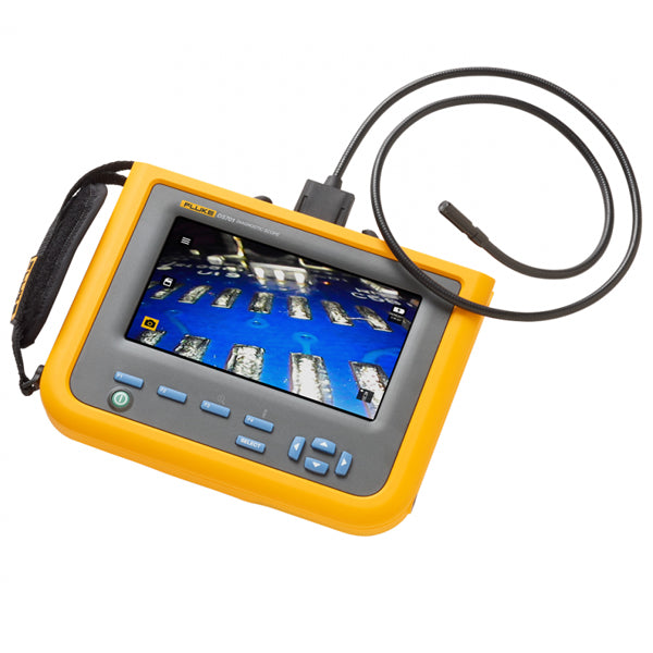 Fluke FLK DS701 Industrial Diagnostic Videoscope with HD Camera - 4962652 - Perfect for HVAC, Plumbing & Automotive Inspections