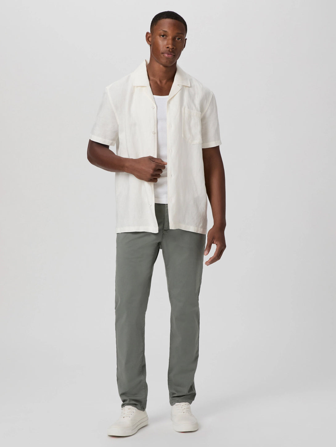 Danford Men's Classic Fit Chino Pants - Bonsai Khaki | Comfortable & Stylish Casual Dress Pants for Work, Office & Everyday Wear