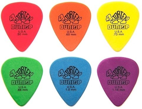 Dunlop 4180 Tortex Standard Guitar Picks (0.73mm) - 12 Pack | Durable Plectrum for Acoustic & Electric Guitars | Perfect for Strumming, Picking & Lead Playing