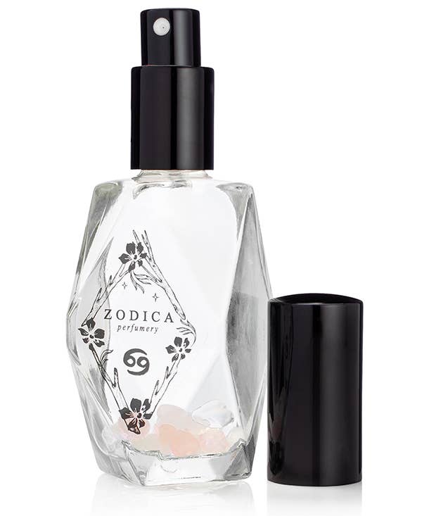 Cancer Zodiac Perfume with Crystal Infusion - Natural Aromatherapy Scent for Relaxation & Positive Energy | Perfect for Meditation, Yoga & Daily Wellness